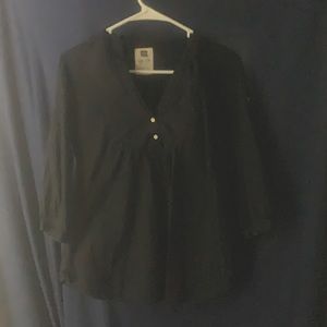 Business casual half button down Levi’s blouse